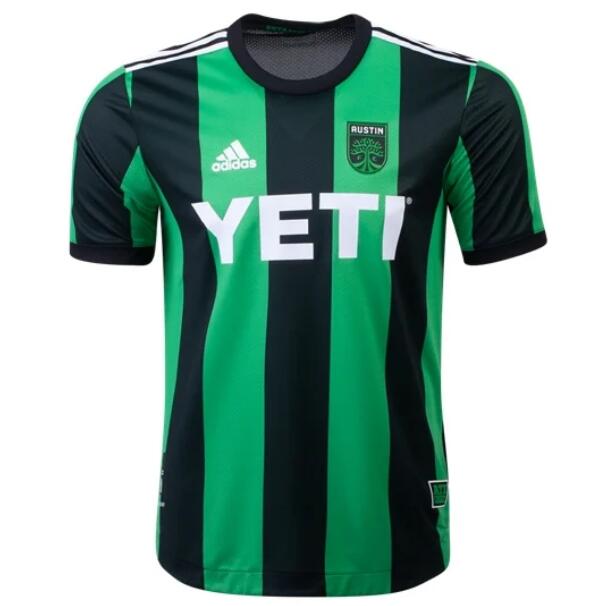 2021/22 Austin FC Home Green Black Soccer Jersey Shirt Player Version